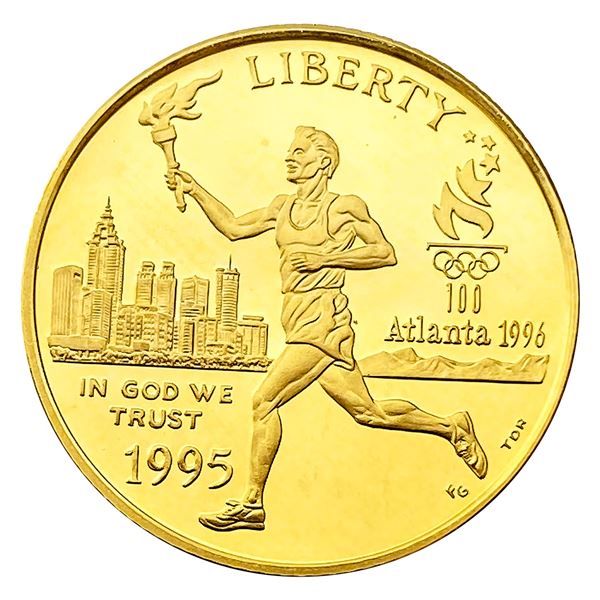 1995-W 1/4 Oz Gold Proof U.S. Commemorative