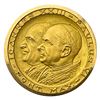 Joannes XXIII- Paulus XV 18kt Gold Medal
