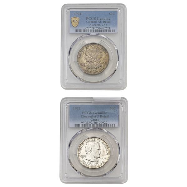 1921-1922 [2] U.S. Coin Certified Type Lot