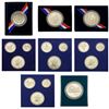 Image 5 : [54 Coins] 1976-2014 9.41oz ASW Modern Proofs/Commems