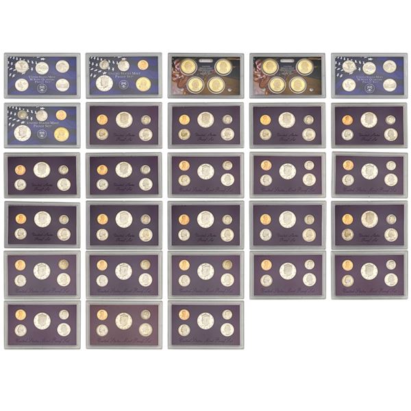 [138 Coins] 1984-2007 US Proof Sets Lot