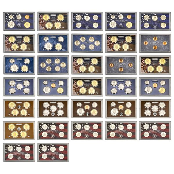 [150 Coins] 2008-2011 US Proof Sets W/Silver