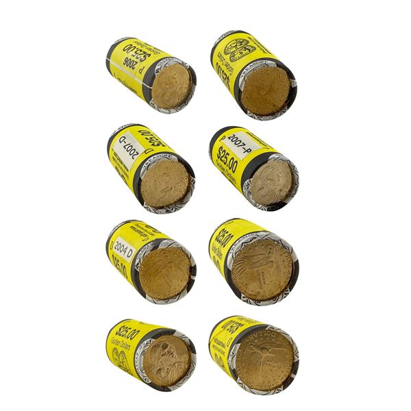 [200 Coins] 2004-2007 US Sacagawea $1 Rolls