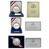 Image 1 : [3 Coins] 2004-2006 US Commem. Silver Dollars