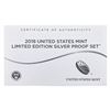 Image 4 : [16 Coins] 2018-2019 US Silver Proof Sets