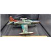 Image 3 : Tin Made in Japan Starfire USAF jet plane 18" wing span