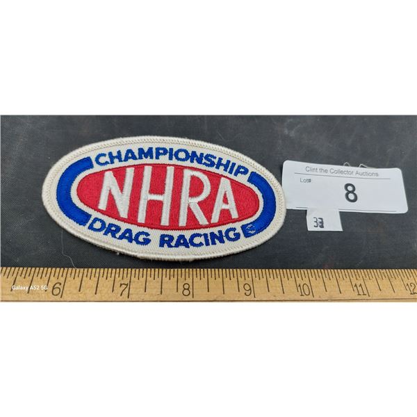 Original vintage NHRA Championship Drag Racing patch