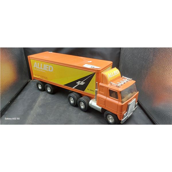 80s ERTL Allied Van Lines semi truck 22"