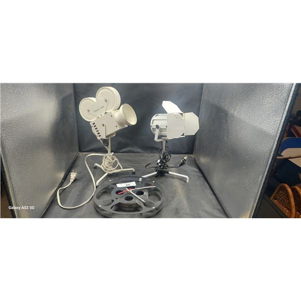 Misc film collectibles inc lamp etc