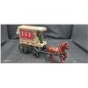 Die cast horse & carriage