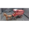 Die cast horse carriage