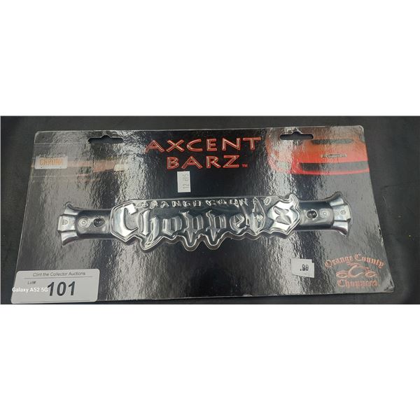 Orange County Choppers plate topper new