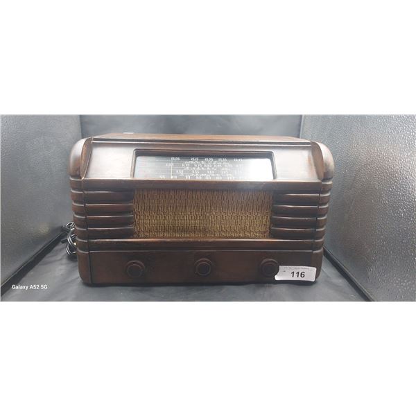 Canadian RCA Victor radio model M45-A 1946/47 tested