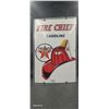Nice Texaco Fire Chief porcelain sign 1959 29"x12"