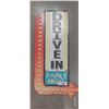 Image 1 : Tin Drive-in sign 24"x10"