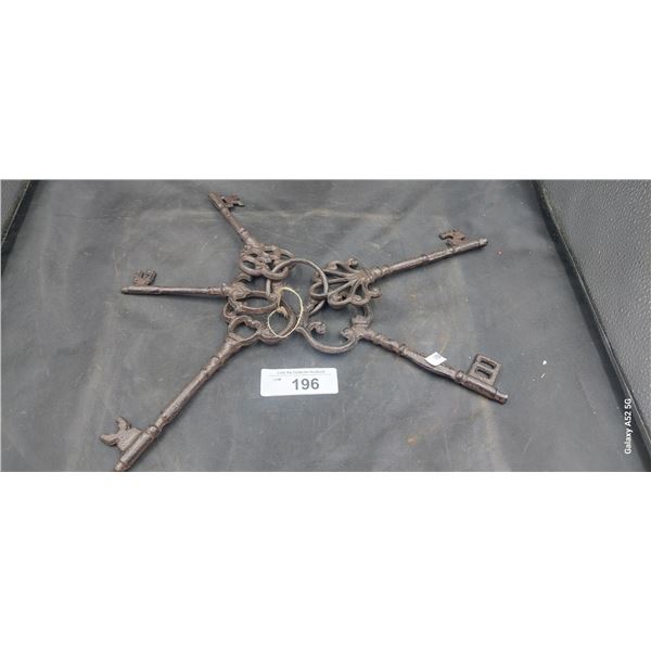 Set of iron skeleton keys