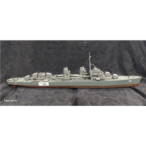 Vintage battleship model 36"