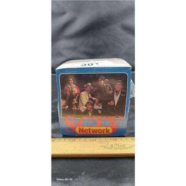 Vintage SCTV note cube