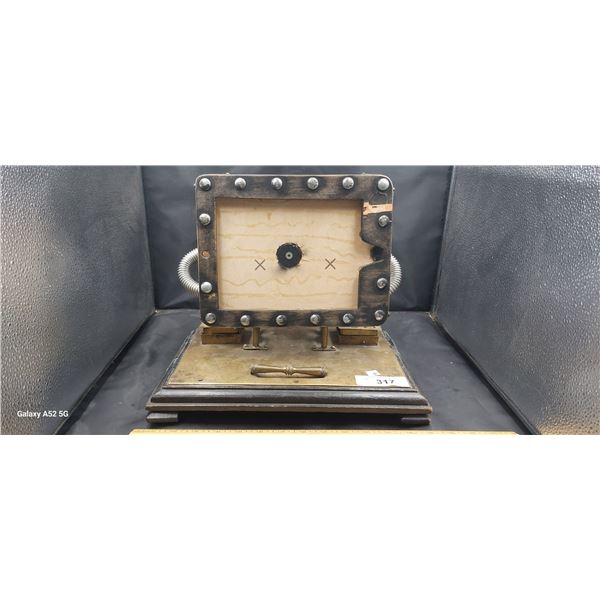 Steampunk iPad holder