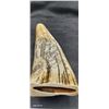 Image 3 : Nice scrimshaw carving 6"