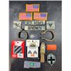 Image 1 : US Army Patches, Survival Bracelets, & Dog Tags