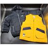 Image 1 : Adidas Boy's Puffer Jacket and a Fila Boy's Vest Size 5/6