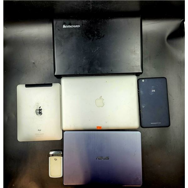 Laptop, Tablet, & Blackberry Lot