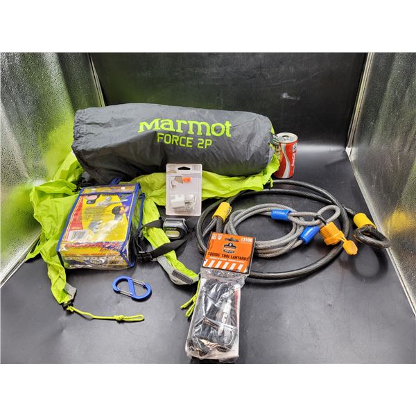 Marmot Force Tent, MMA Gloves, Lanyards, & More