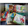 Image 1 : Box of Vintage Children's Records