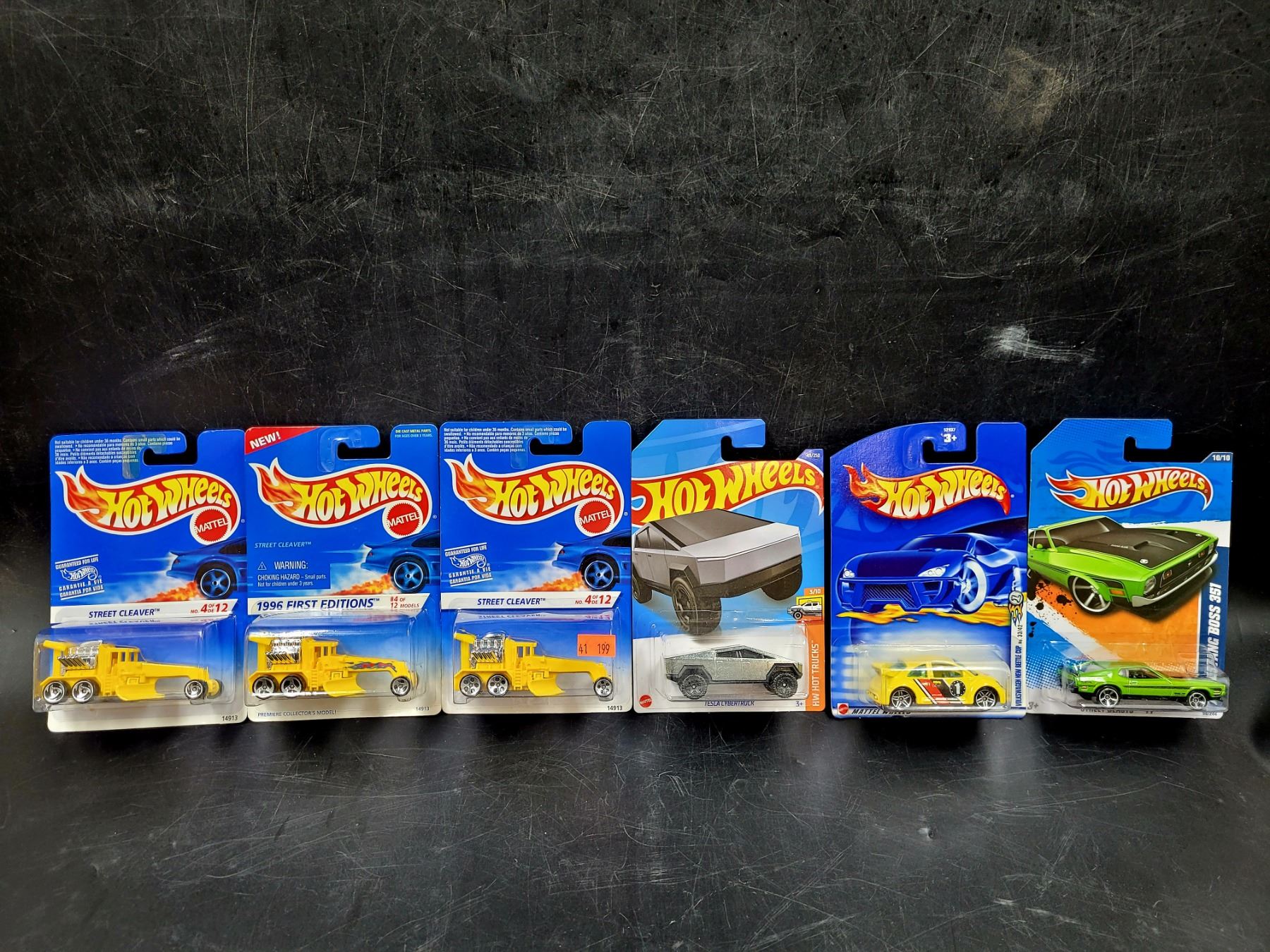Tesla Cyber Truck & Hot Wheels Lot