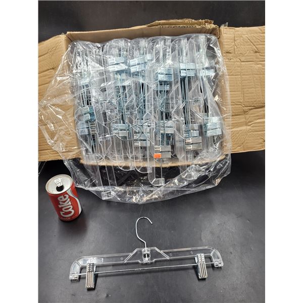 New Box Of Plastic Hangers