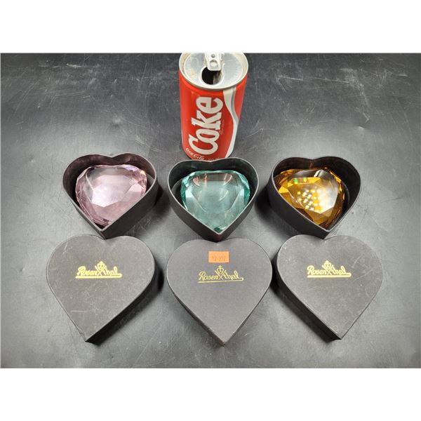 Rosen Thal Crystal Heart Décor