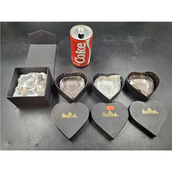 Rosen Thal Crystal Heart Décor