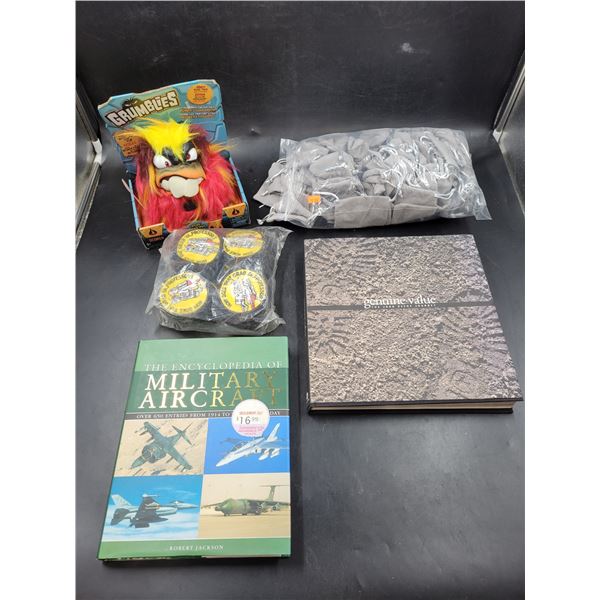 Grumblies Toy & Miscellaneous Lot