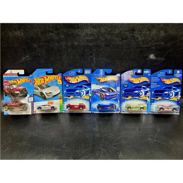 Tesla Roadster & Hot Wheels Lot