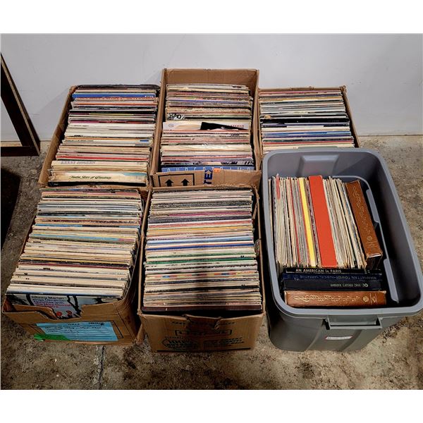 Large Lot Of Records