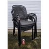 Image 1 : Set Of Black Balcony Chairs