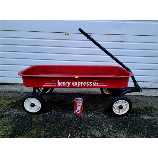 Vintage Red Henry Express Wagon