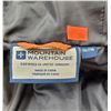 Image 2 : Mountain Ware House Red Orange Zip-Up Rain Jacket (XXL)