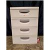 Image 1 : Plastic 4 Drawer Storage Container
