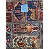 Image 2 : Hand Knitted Rug Made In Iran (Measurements Displayed In Photo(#2)