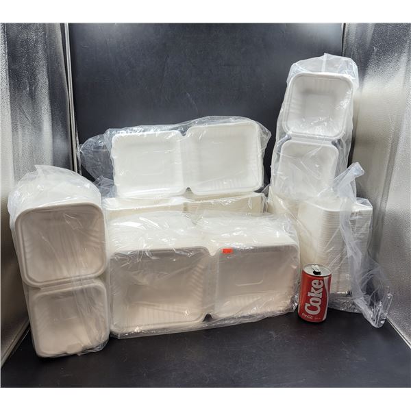Lot Of Restaurant Take Out Containers