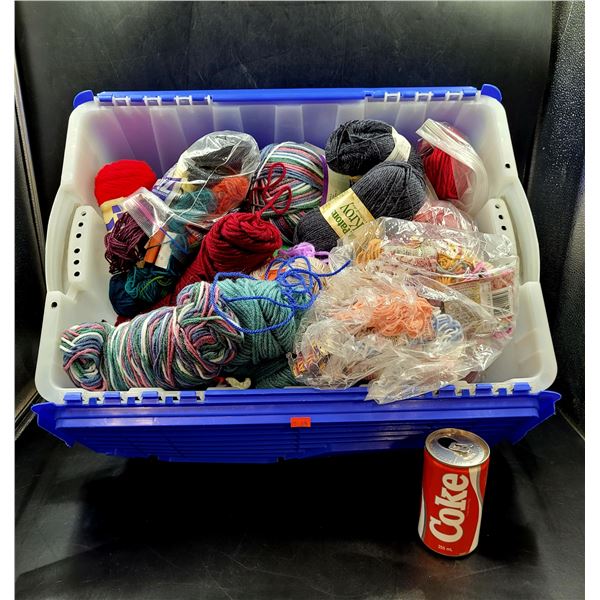 Box Full Of Yarn
