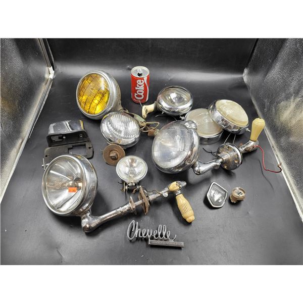 Headlight & Emblem Lot