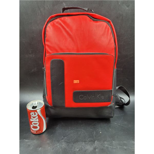 Red Calvin Klein Backpack