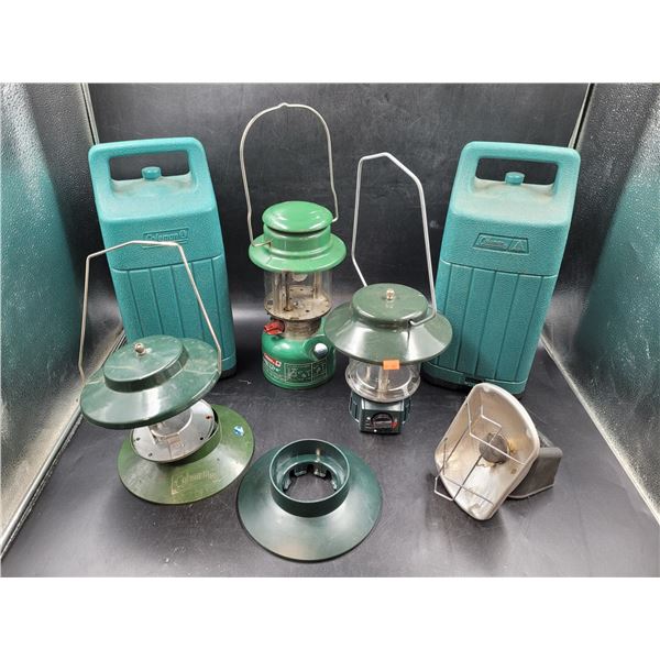Coleman Oil Lanterns & Propane Lantern Cases