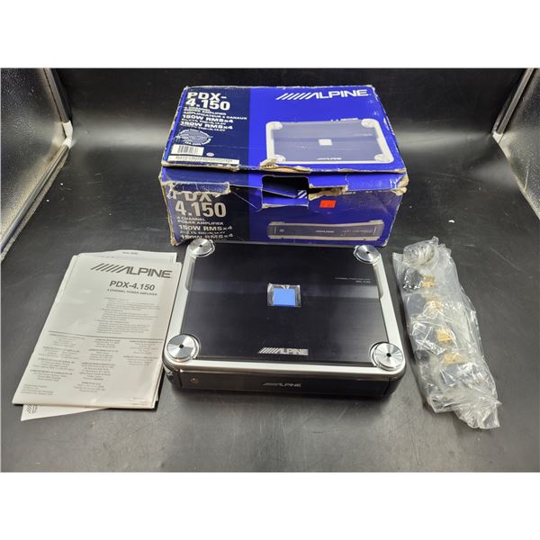 Alpine 4 Channel Power Amplifier