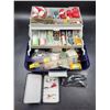 Image 1 : Fishing Accessories Lot w/ Tackle Box