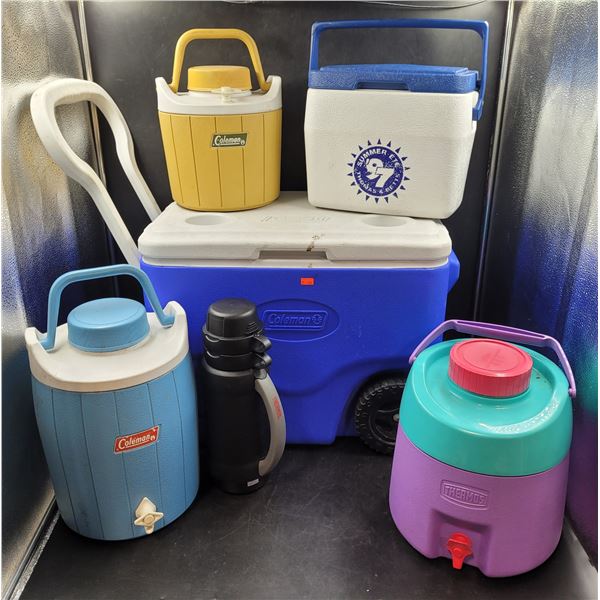 Coleman & Thermos Cooler Lot