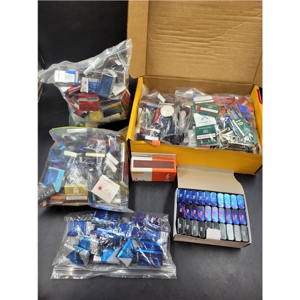 Large Lighter & Match Lot